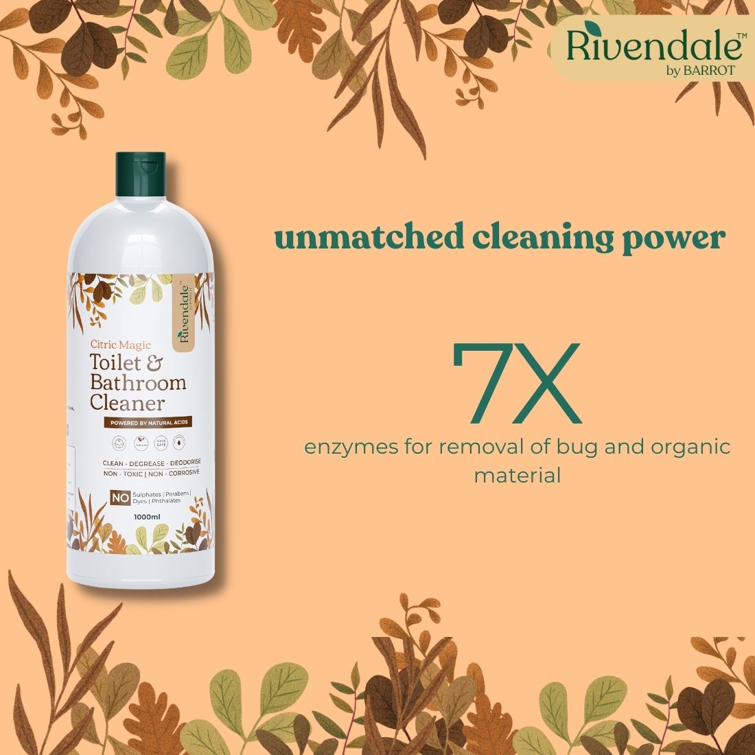 RIVENDALE Toilet Cleaner 1000ml