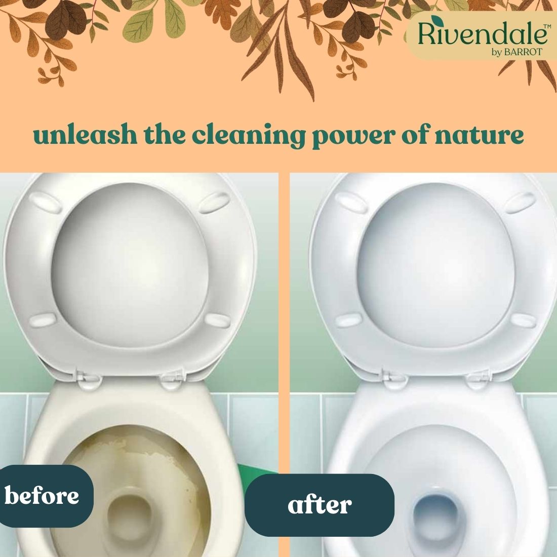 RIVENDALE Toilet Cleaner 1000ml