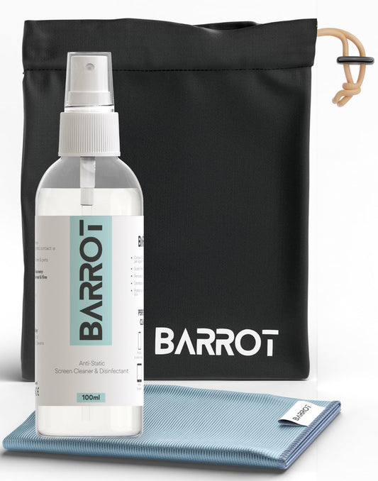 BARROT Screen Cleaning Kit (100ml)- Designed For Apple & Other Devices | IPA Based