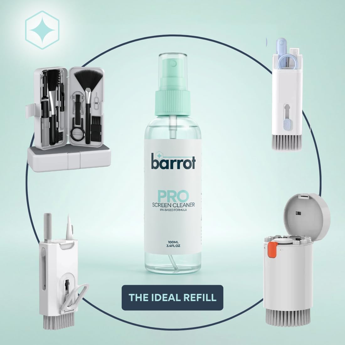 BARROT Pro Screen Cleaner Refill (100ML)